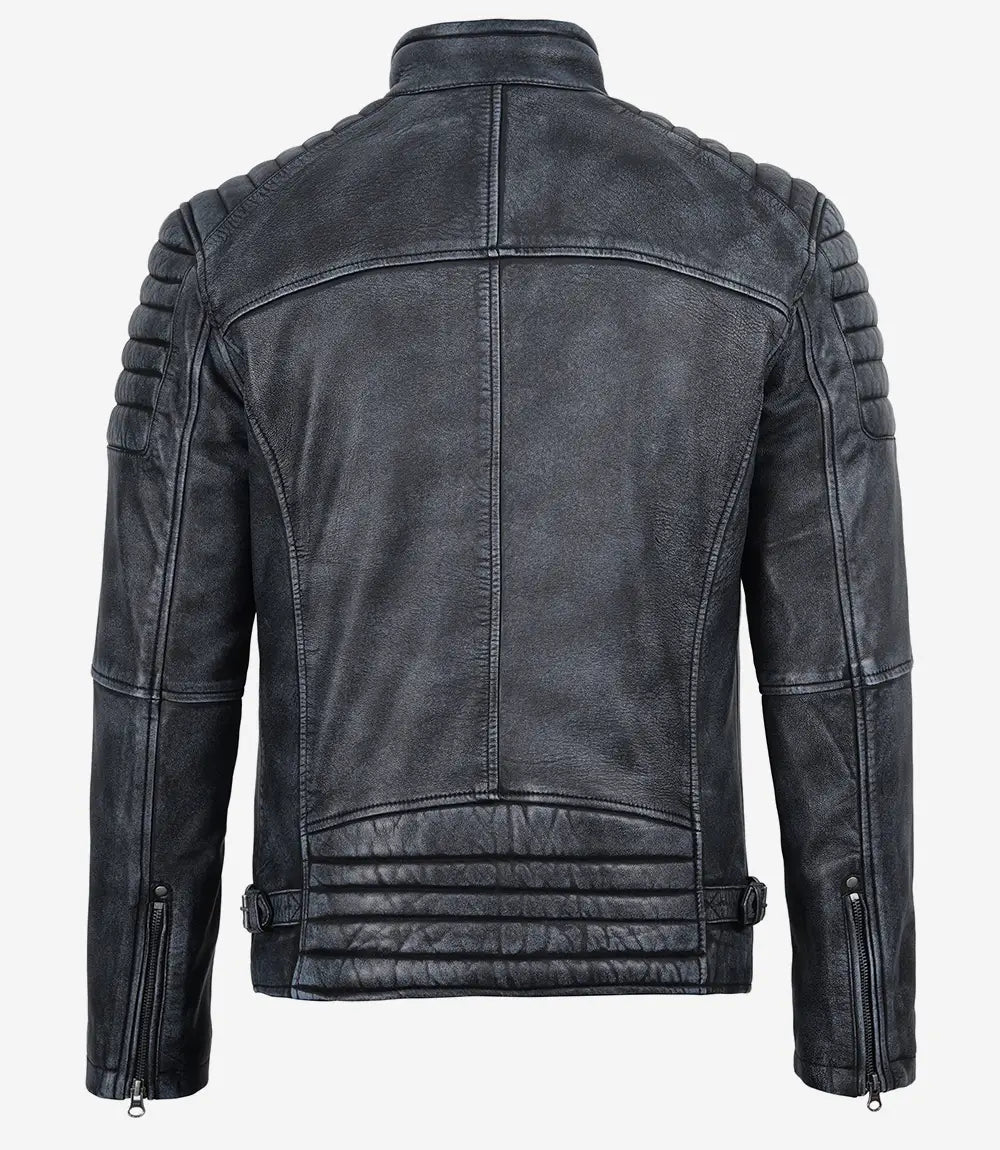 Blouson Cafe Racer Pour Homme
