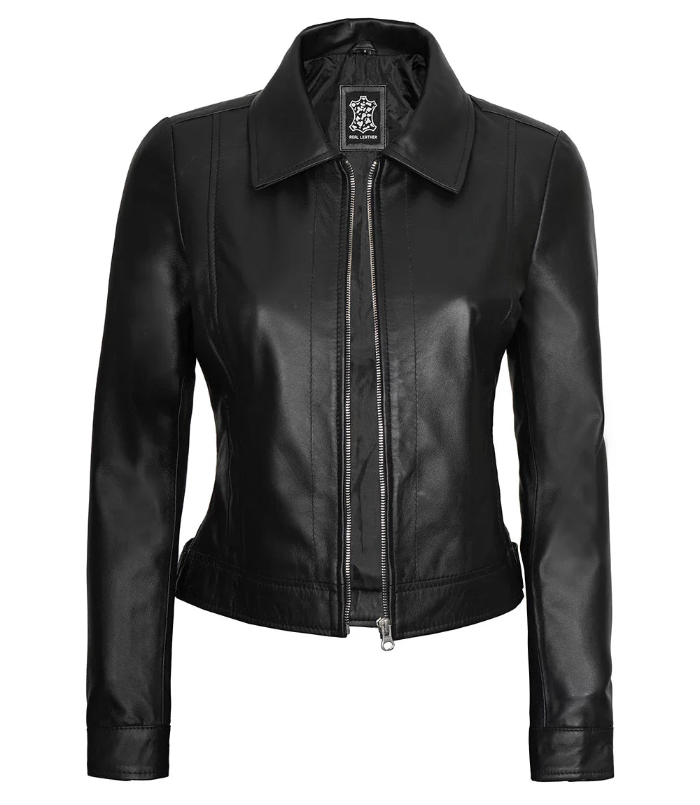 veste café racer femme